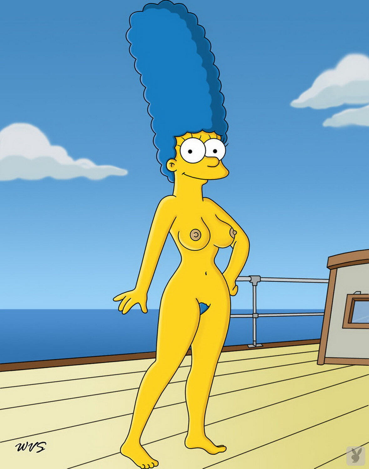 Marge Simpson Pubic Hair