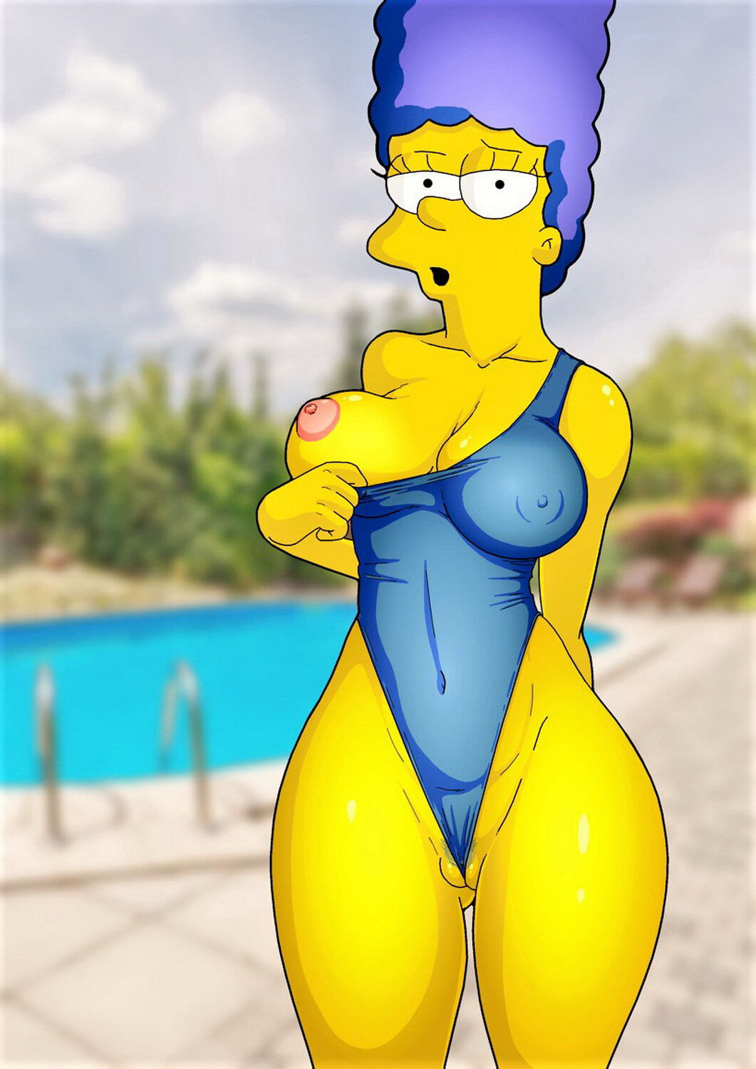 Cartoon Bikini Pussy - Marge Simpson Pussy Swimsuit > Your Cartoon Porn