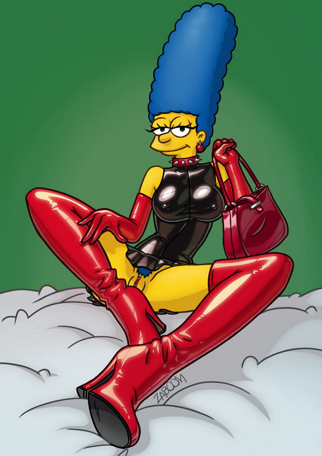 Marge Simpson Shaved Pussy