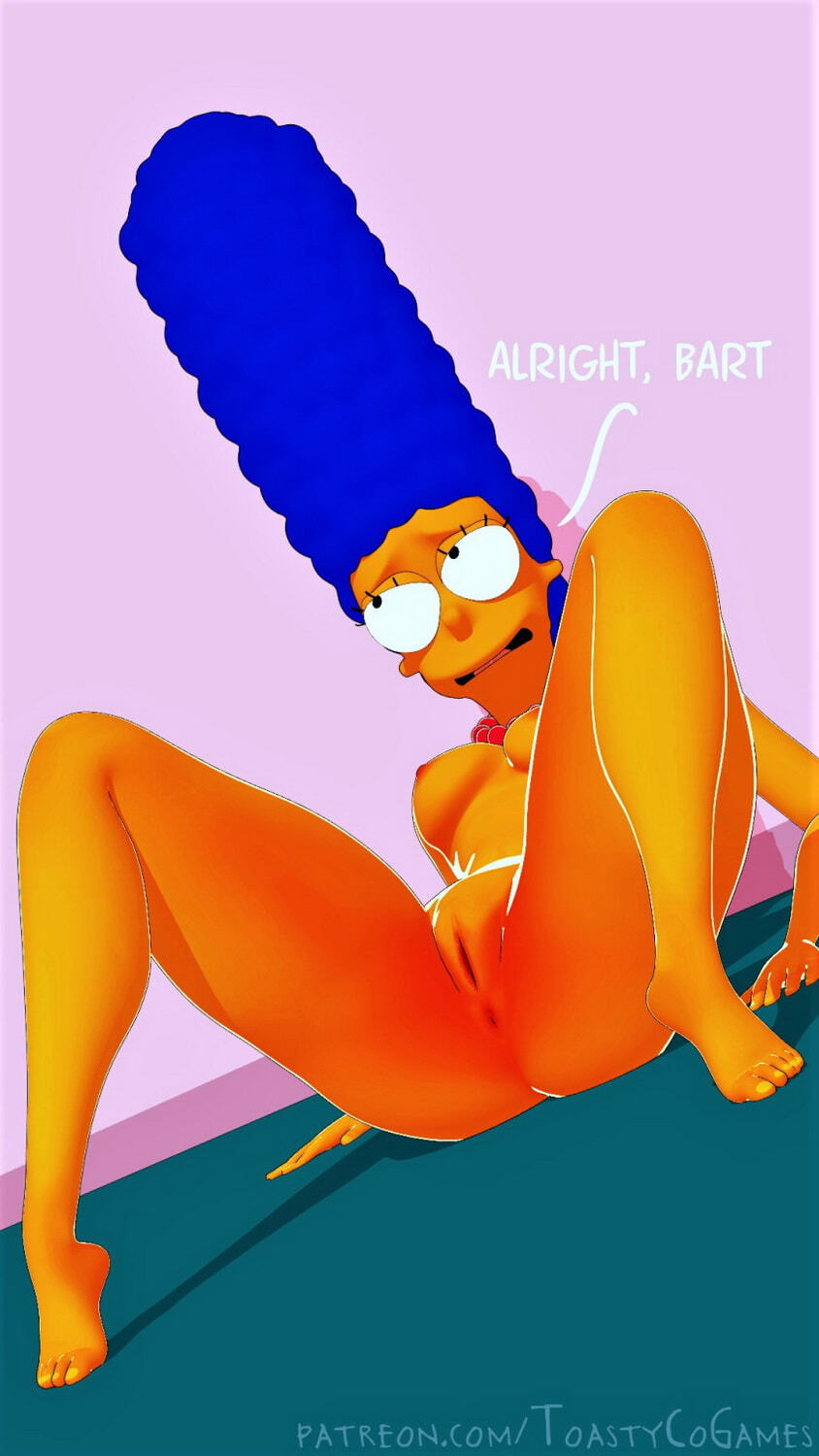 Marge Simpson Erect Nipples