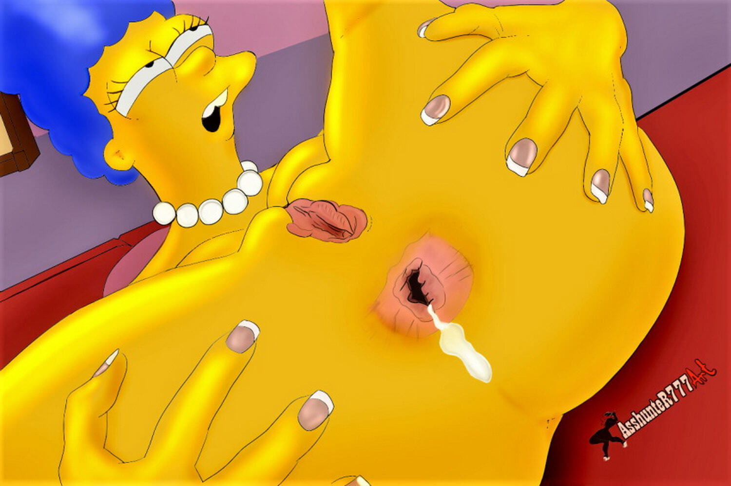 Shaved Ass And Pussy - Marge Simpson Shaved Pussy Gape Nude Pussy Lips Cum In Ass > Your Cartoon  Porn