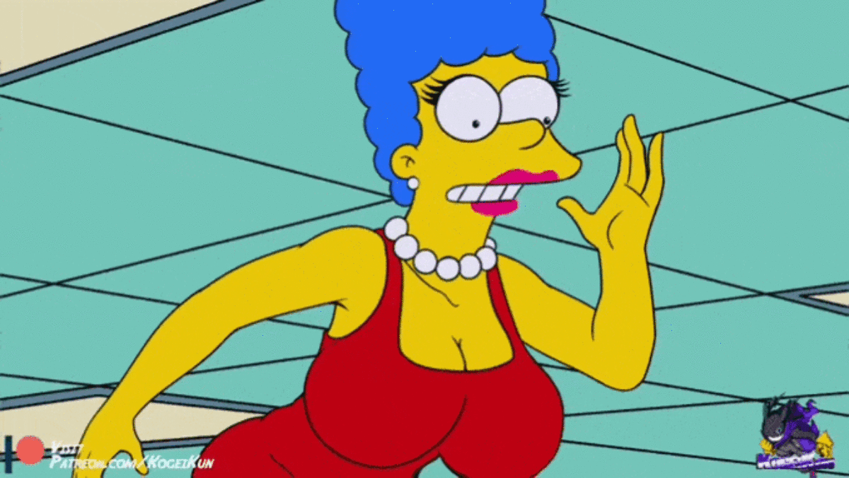 Marge Simpson Small Nipples Big Breast Animated Exposed Breasts Solo < Your  Cartoon Porn