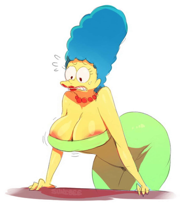 Marge Simpson Lips