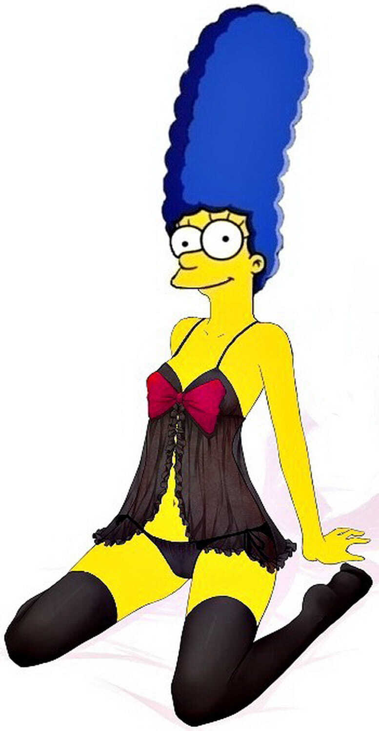 Marge Simpson Stockings Panties Erotic