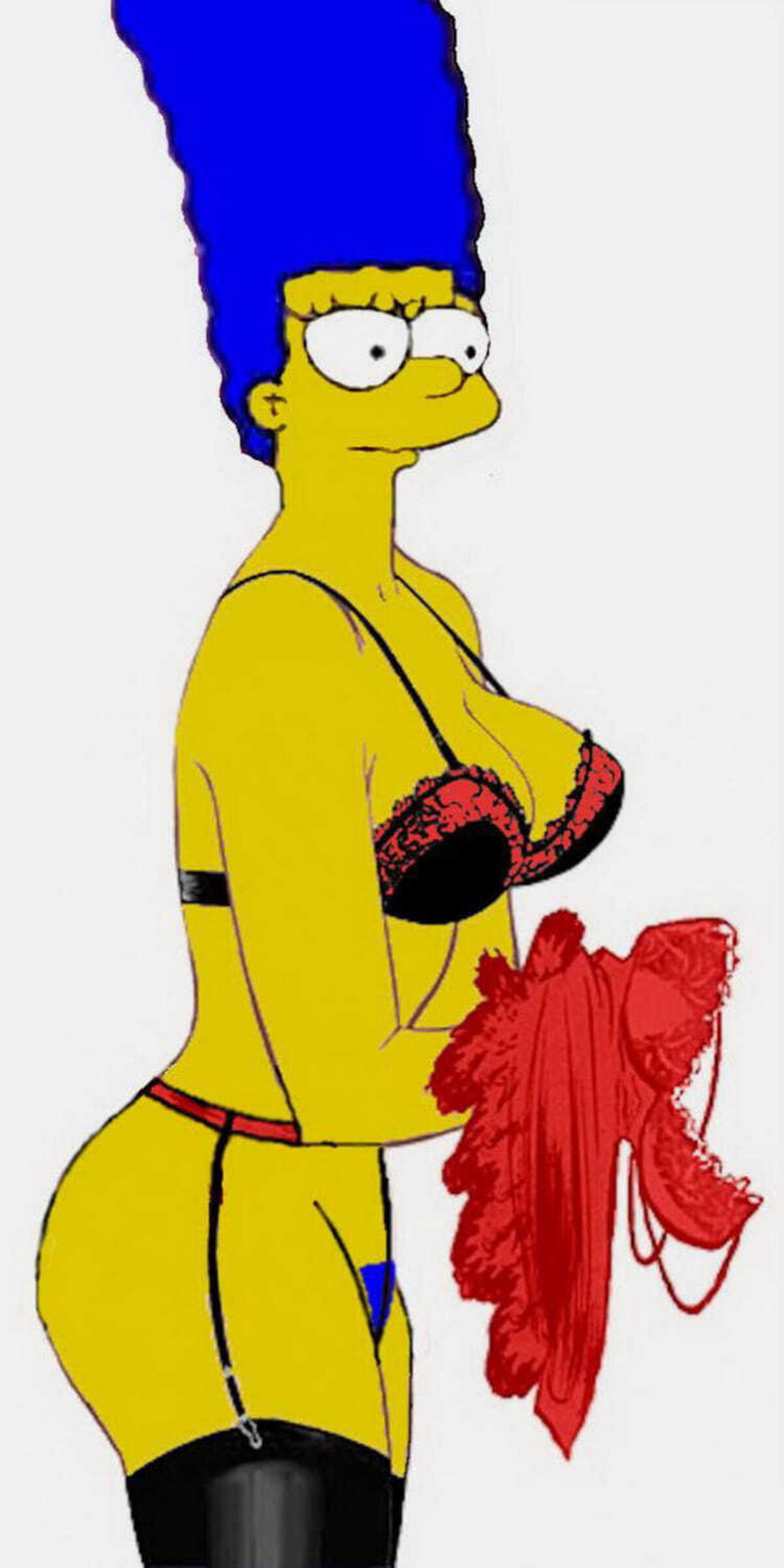 Marge Simpson Stockings Solo Pubic Hair Tits < Your Cartoon Porn