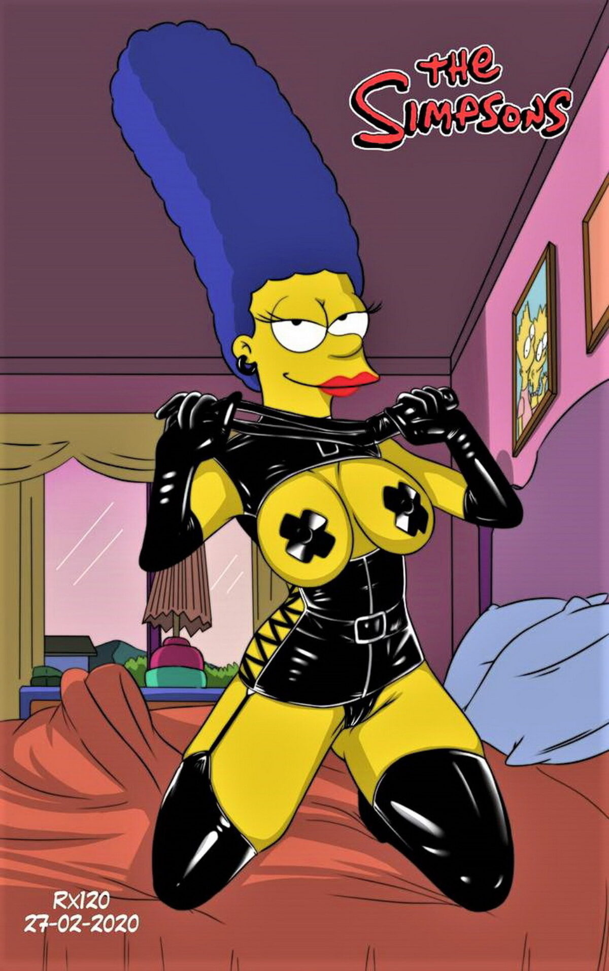 Simpsons femdom