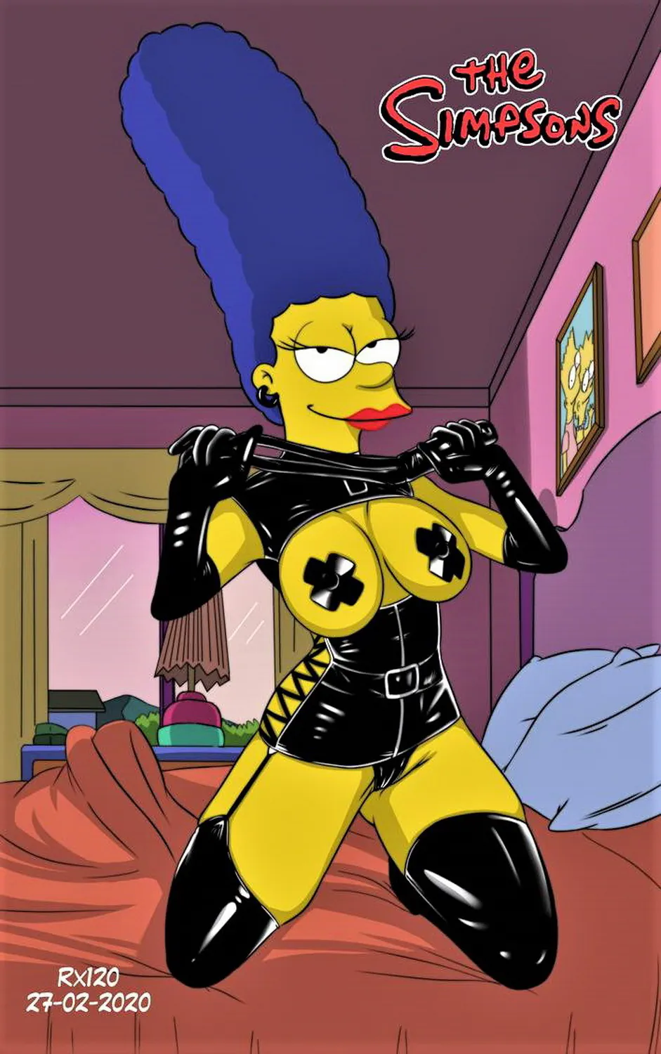 Marge Simpson Stockings Tits Femdom