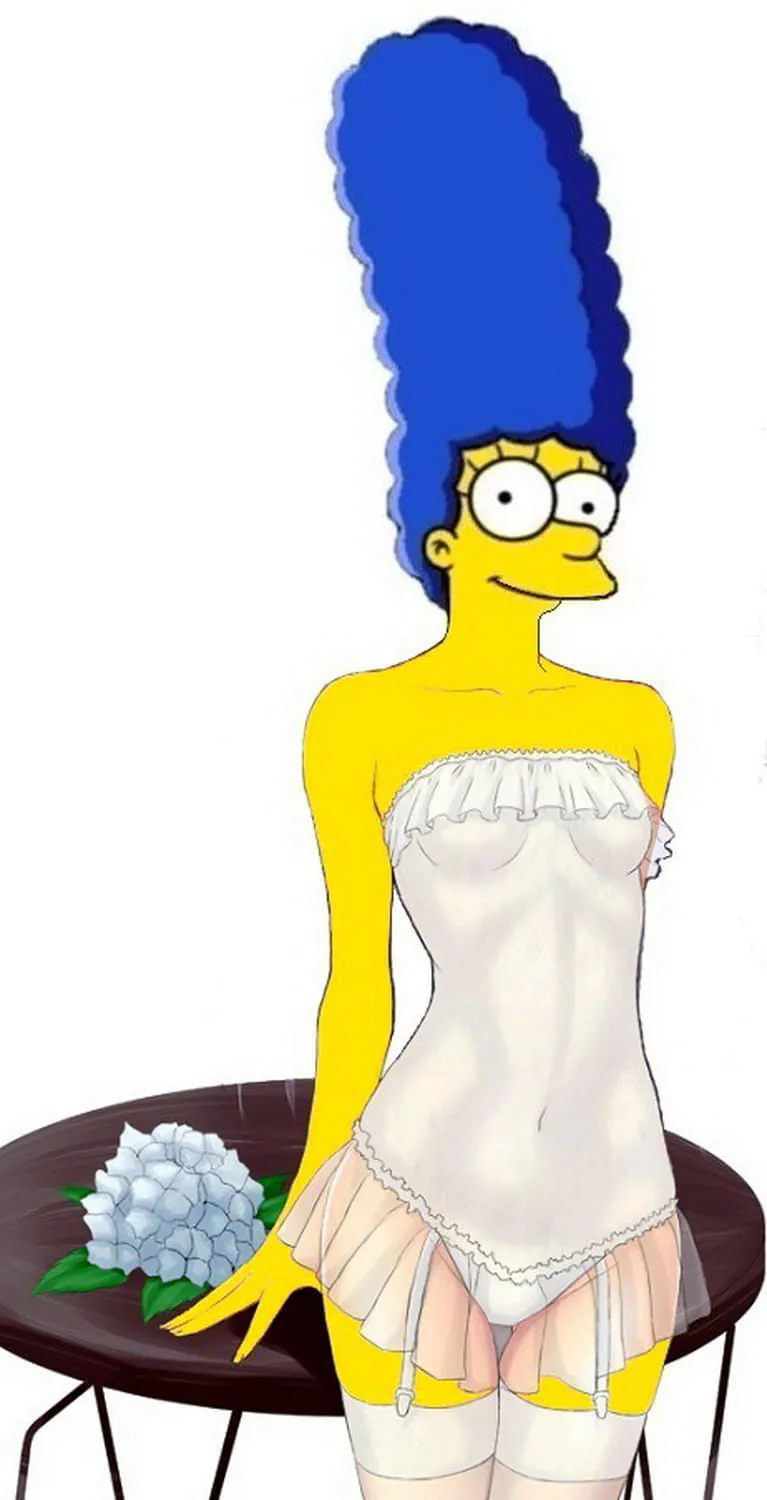 Marge Simpson Stockings Tits Panties