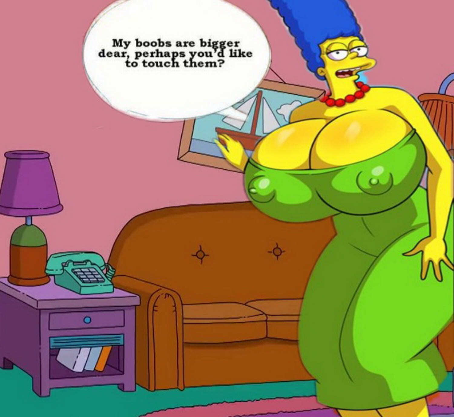 Marge Simpson Tits