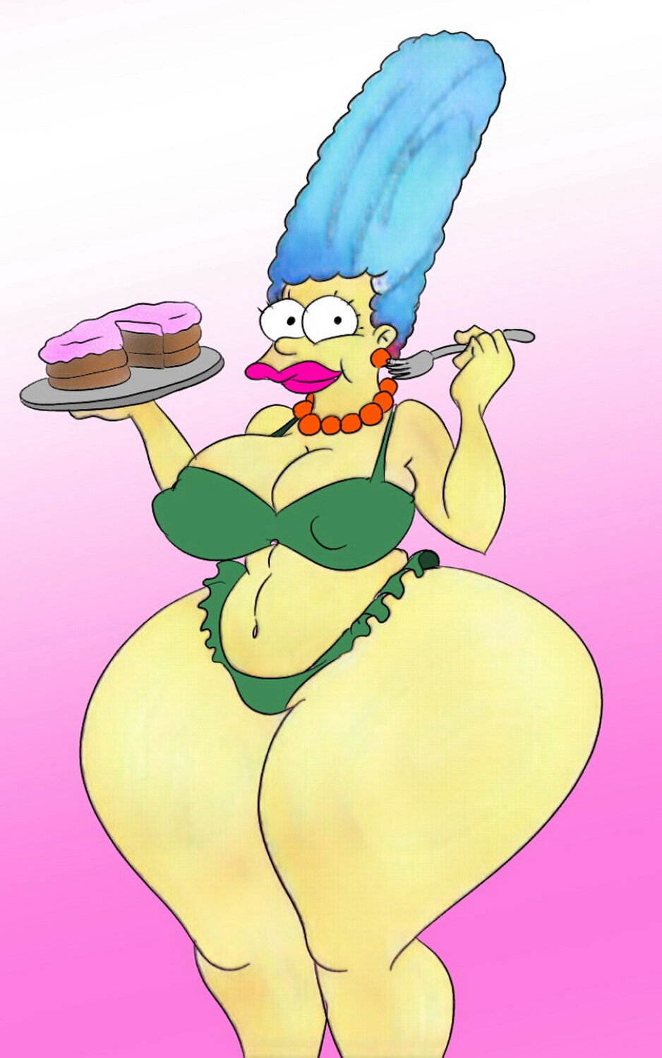 Marge simpson thicc