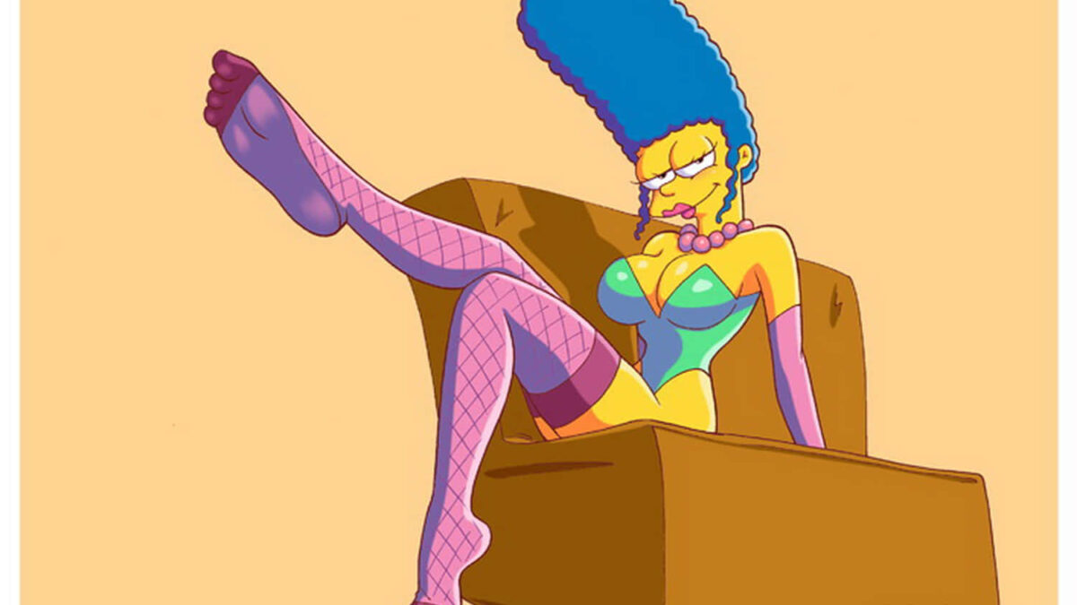Naked Marge in stockings | Simpsons Porn Diary
