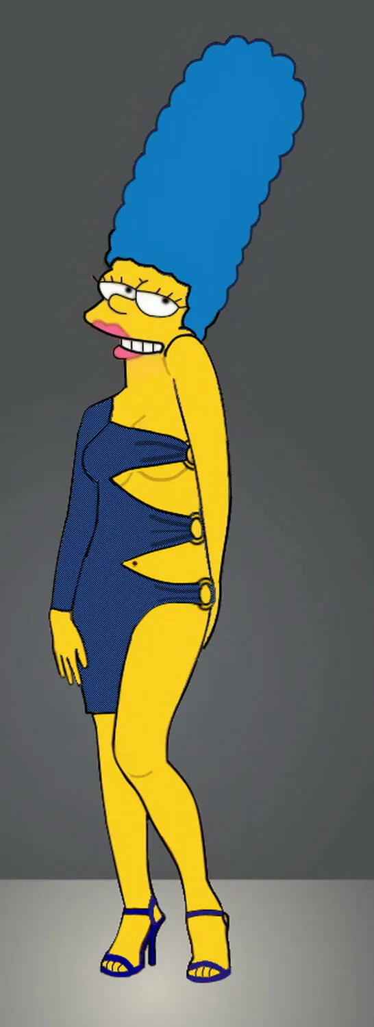 Marge Simpson Tits Milf Art
