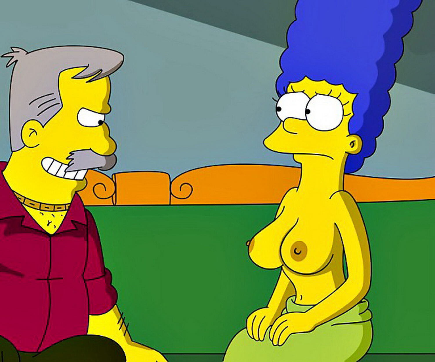 Marge Simpson Tits Nipples R34