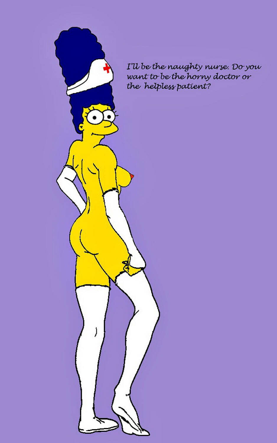 Marge Simpson Nipples