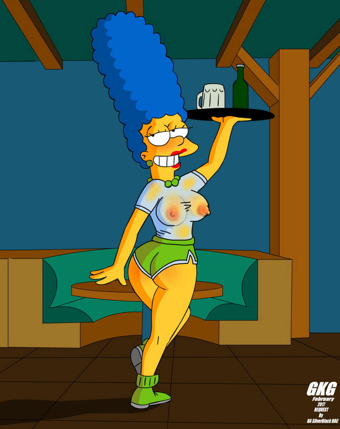 Marge Simpson Nipples