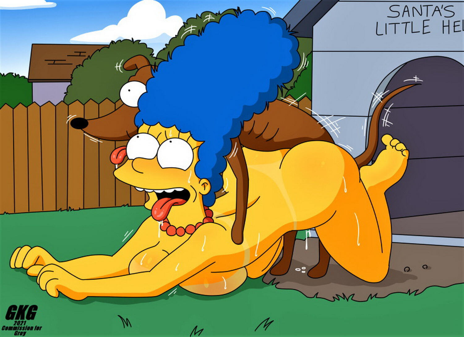 Simpson marge nackt marge Marge Simpsons