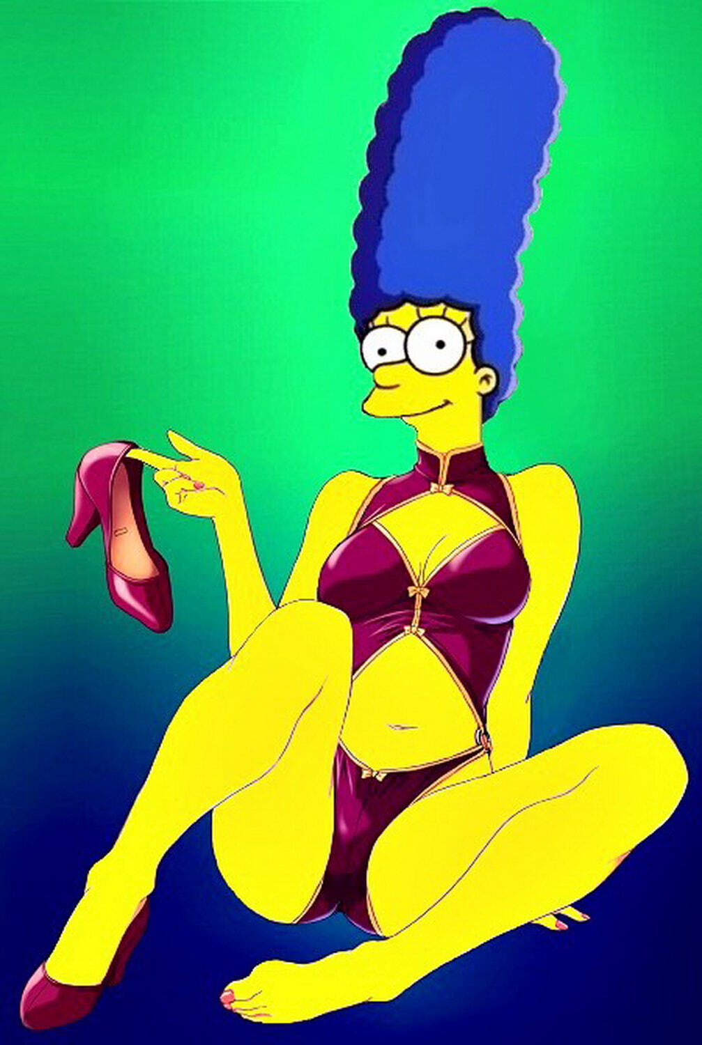 Marge Simpson Tits Panties Fantasy