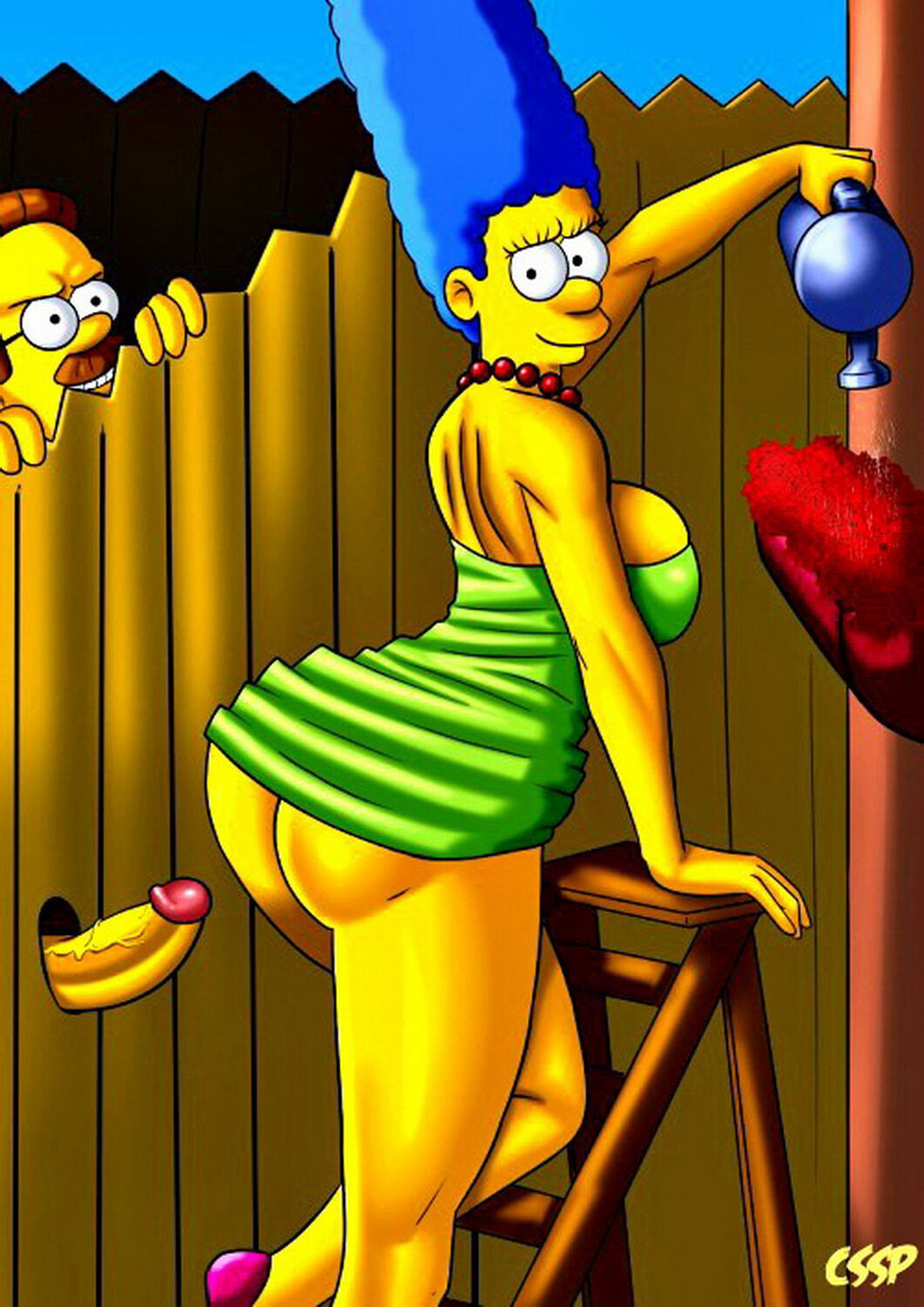 Marge Simpson Tits Penis Hot