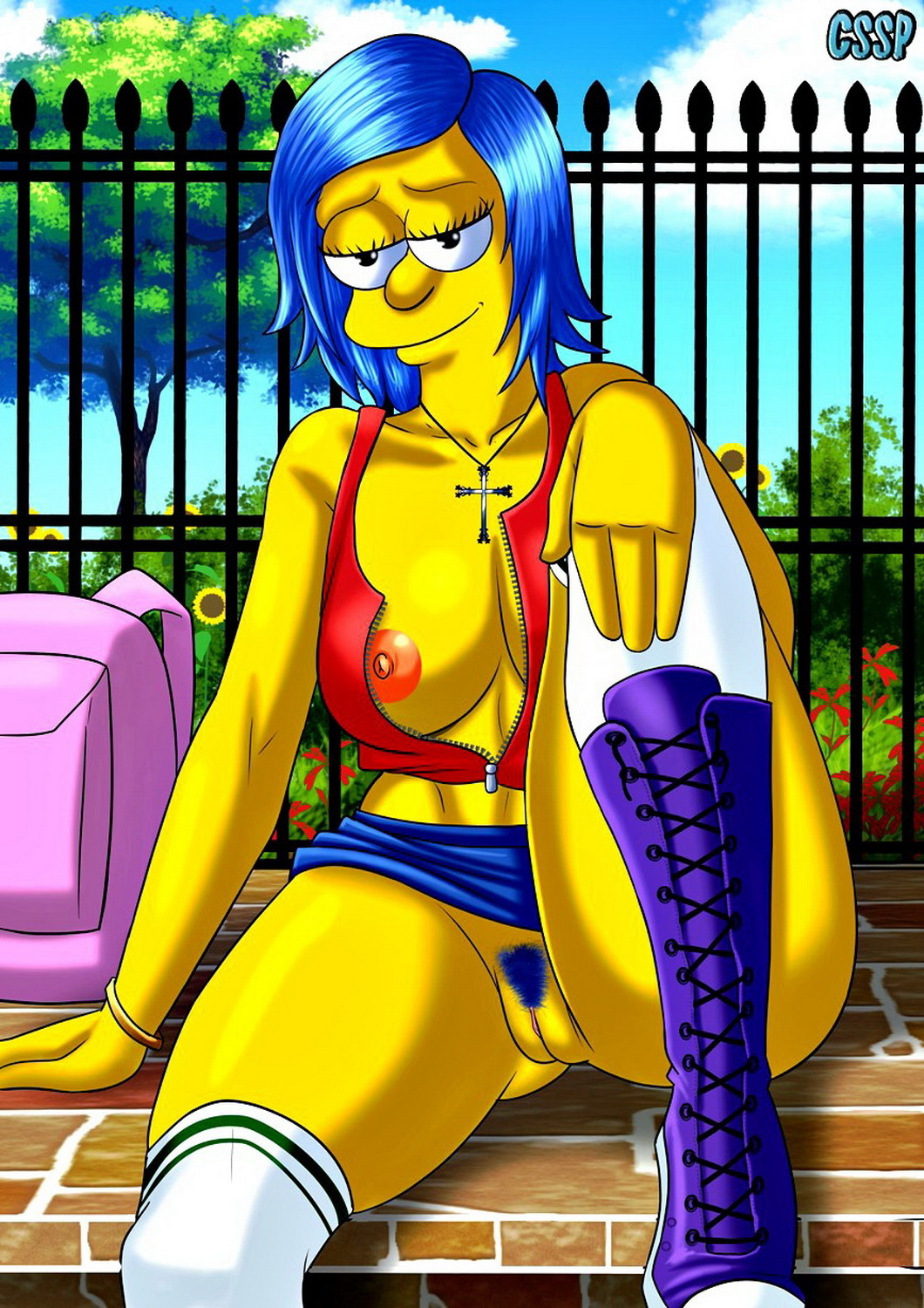 Marge Simpson Nipples