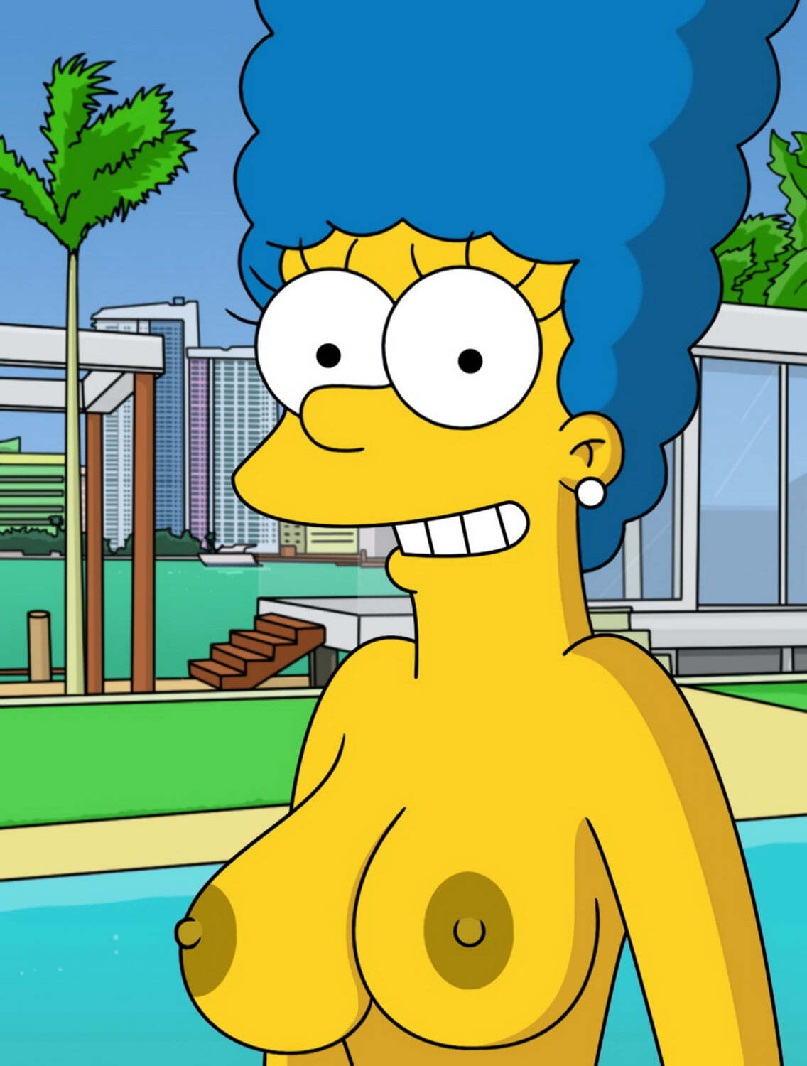 Marge Simpson Nude