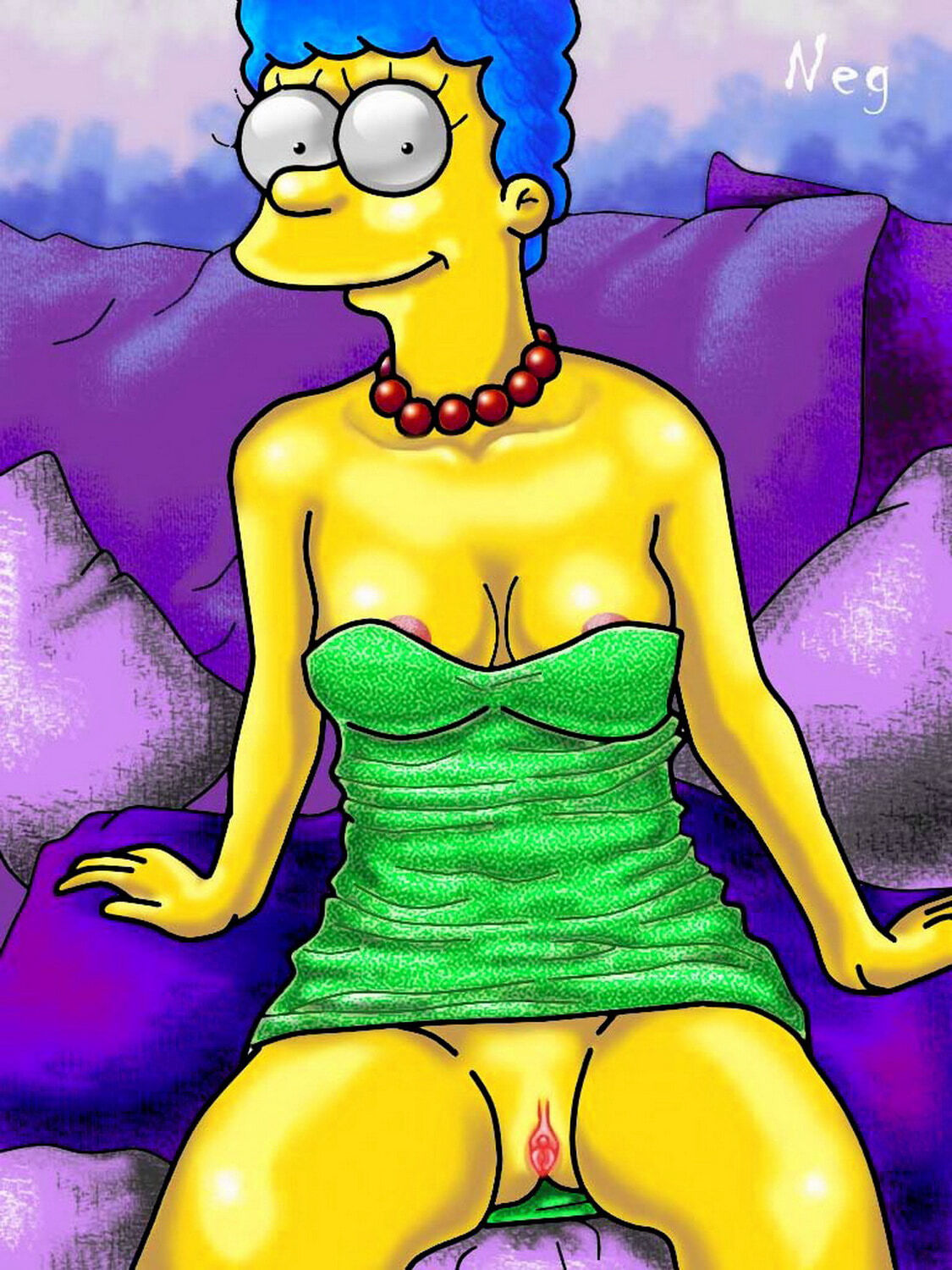 Marge Simpson Upskirt