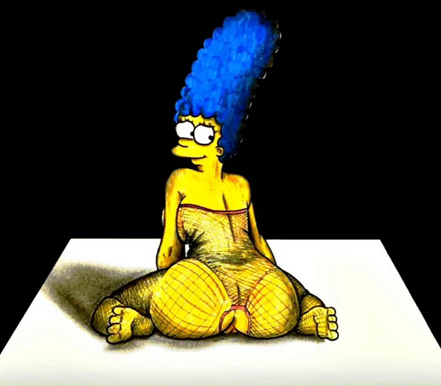 Marge Simpson XXX Hentai Drawing