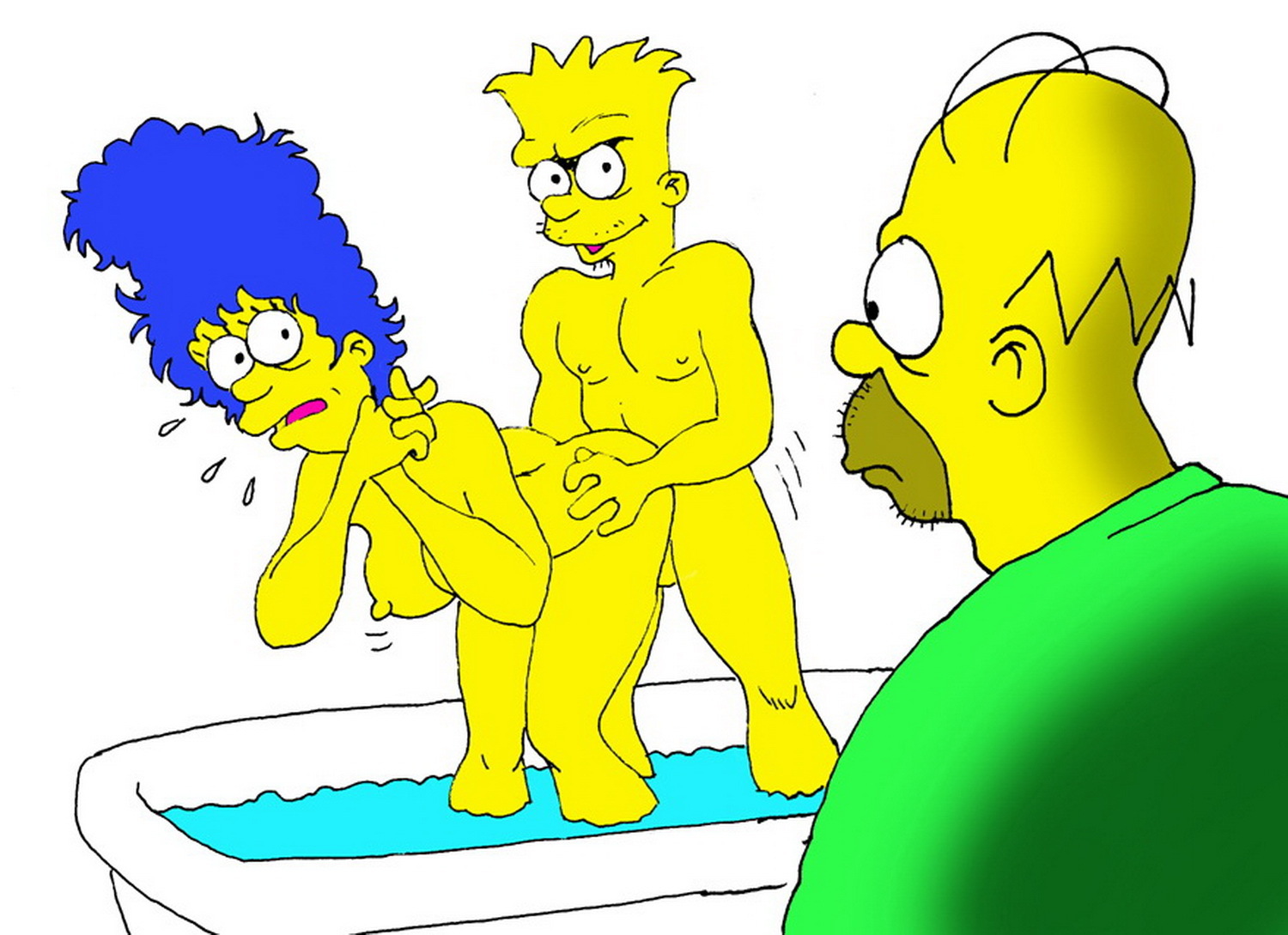 Marge Simpson XXX Hentai Gorgeous Parody