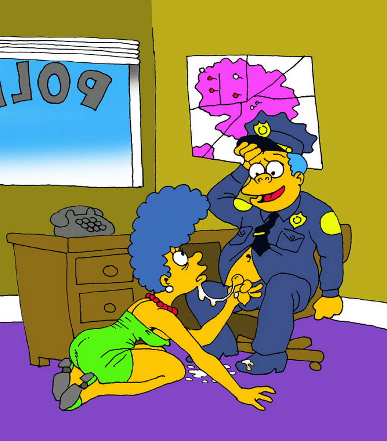 Marge Simpson XXX Hentai Horny Twitter