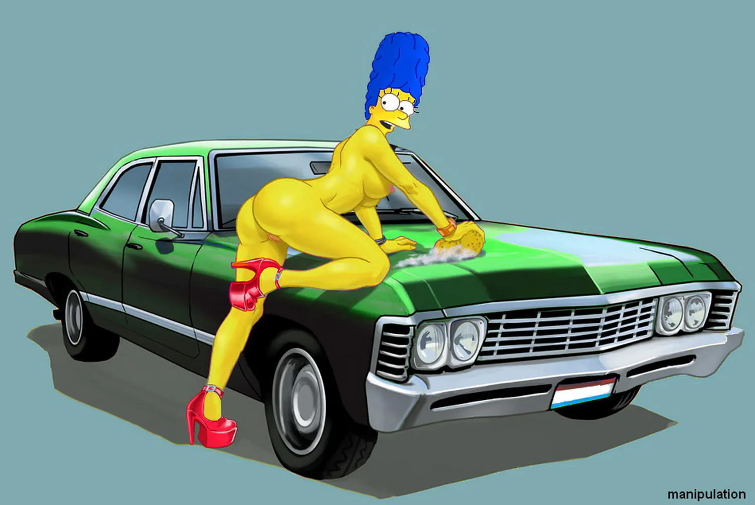 Marge Simpson XXX Hentai Horny