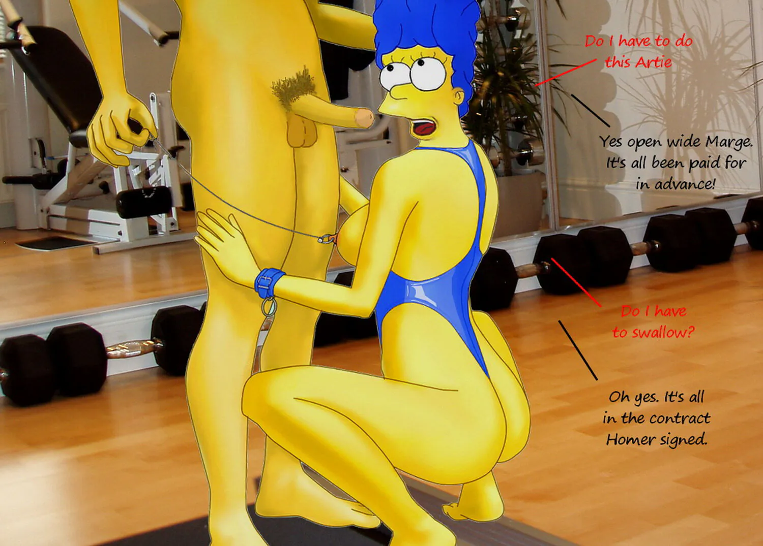 Marge Simpson XXX Hentai Natural XXX