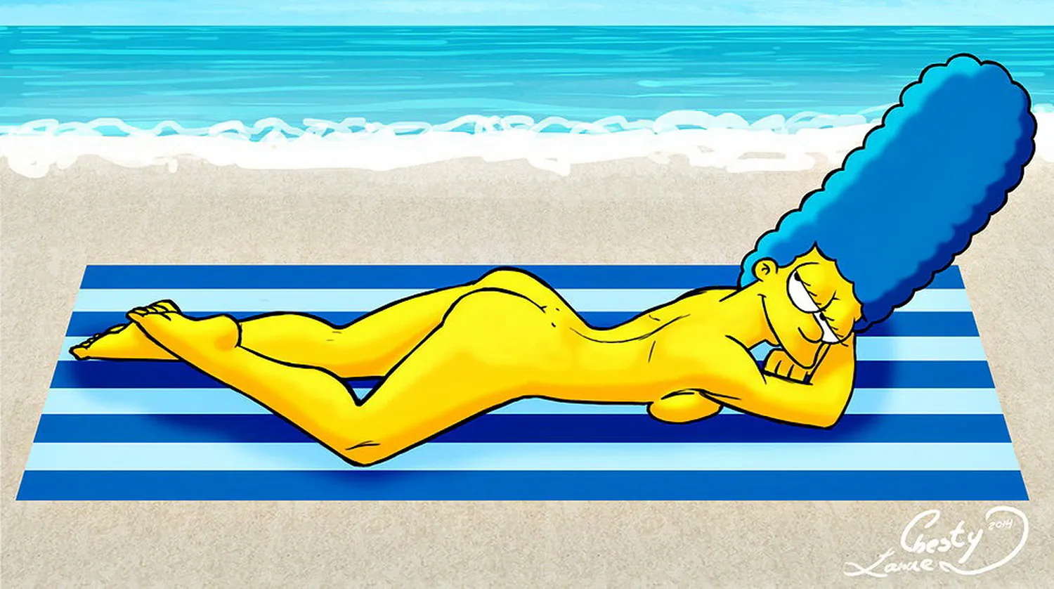 Marge Simpson XXX Hentai Popular Parody