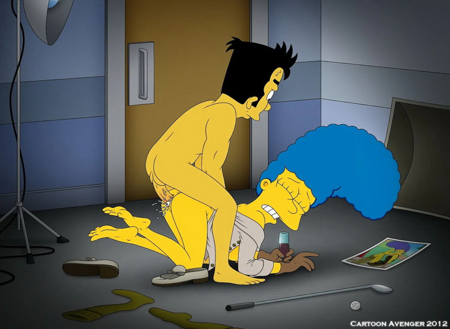 Marge Simpson XXX Hentai R34 Art