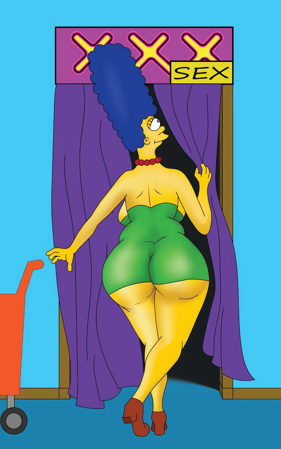 Marge Simpson XXX Hentai Toon Luscious
