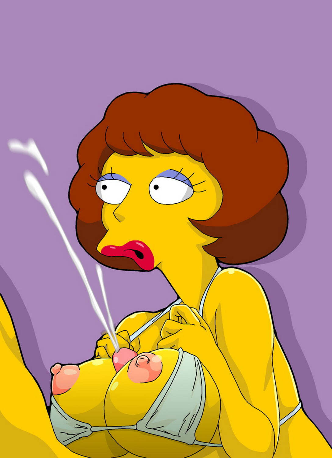 Maude flanders porn - 🧡 Marge Simpson and Maude Flanders Pussy Licking Tit...