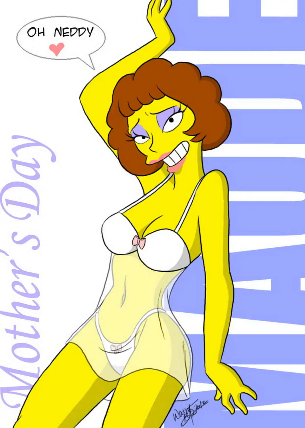 Maude Flanders Panties Tits