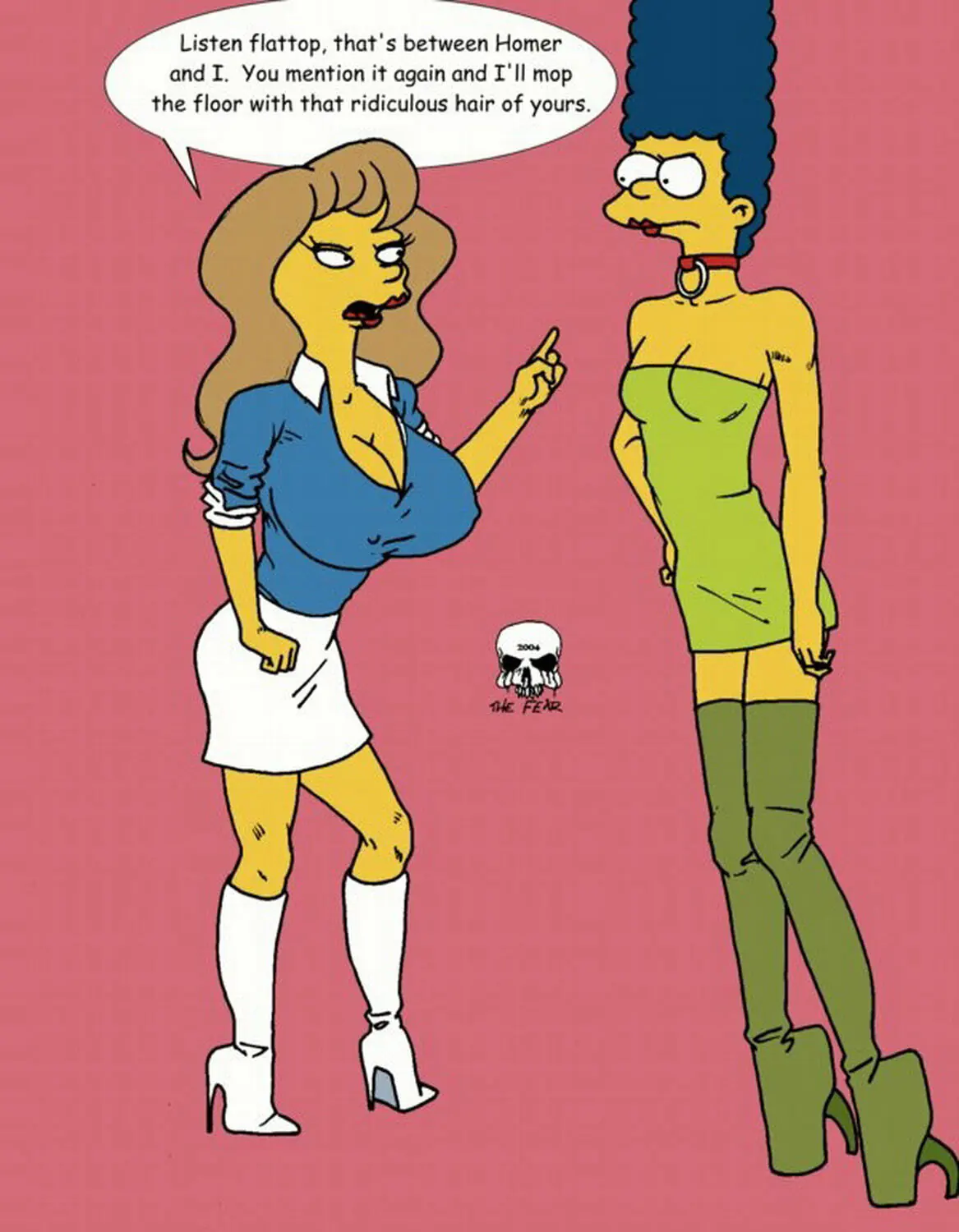 Mindy Simmons and Marge Simpson Tits Big Breast