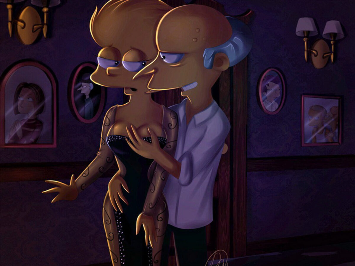 Mr. Burns and Lisa Simpson XXX Hentai < Your Cartoon Porn