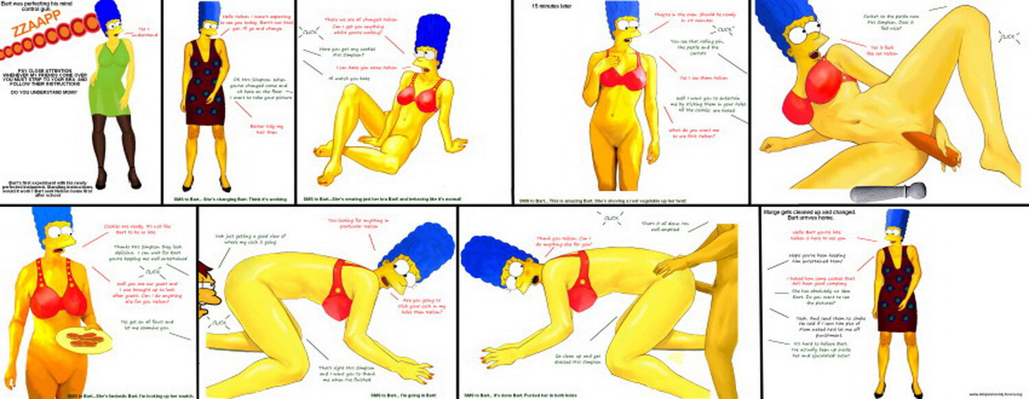 Nelson Muntz and Marge Simpson Hentai XXX