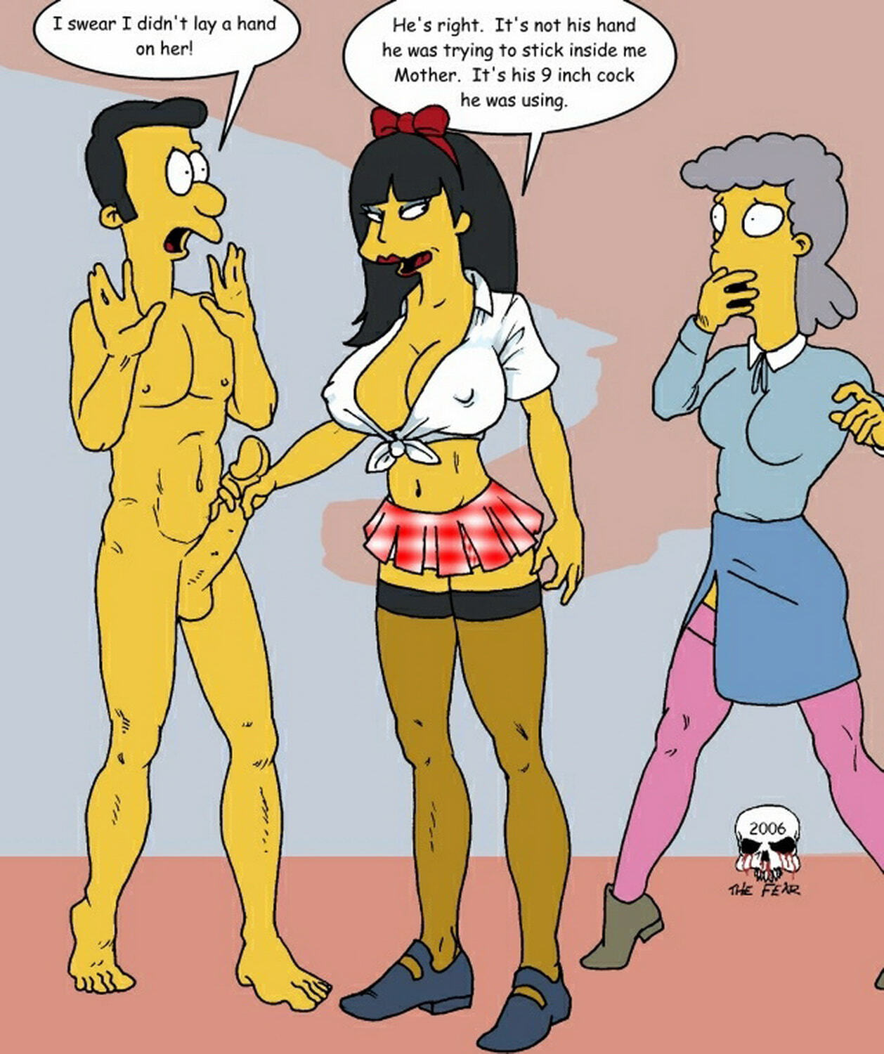 Natural Timothy Lovejoy and Helen Lovejoy in Your Cartoon Porn gallery. 