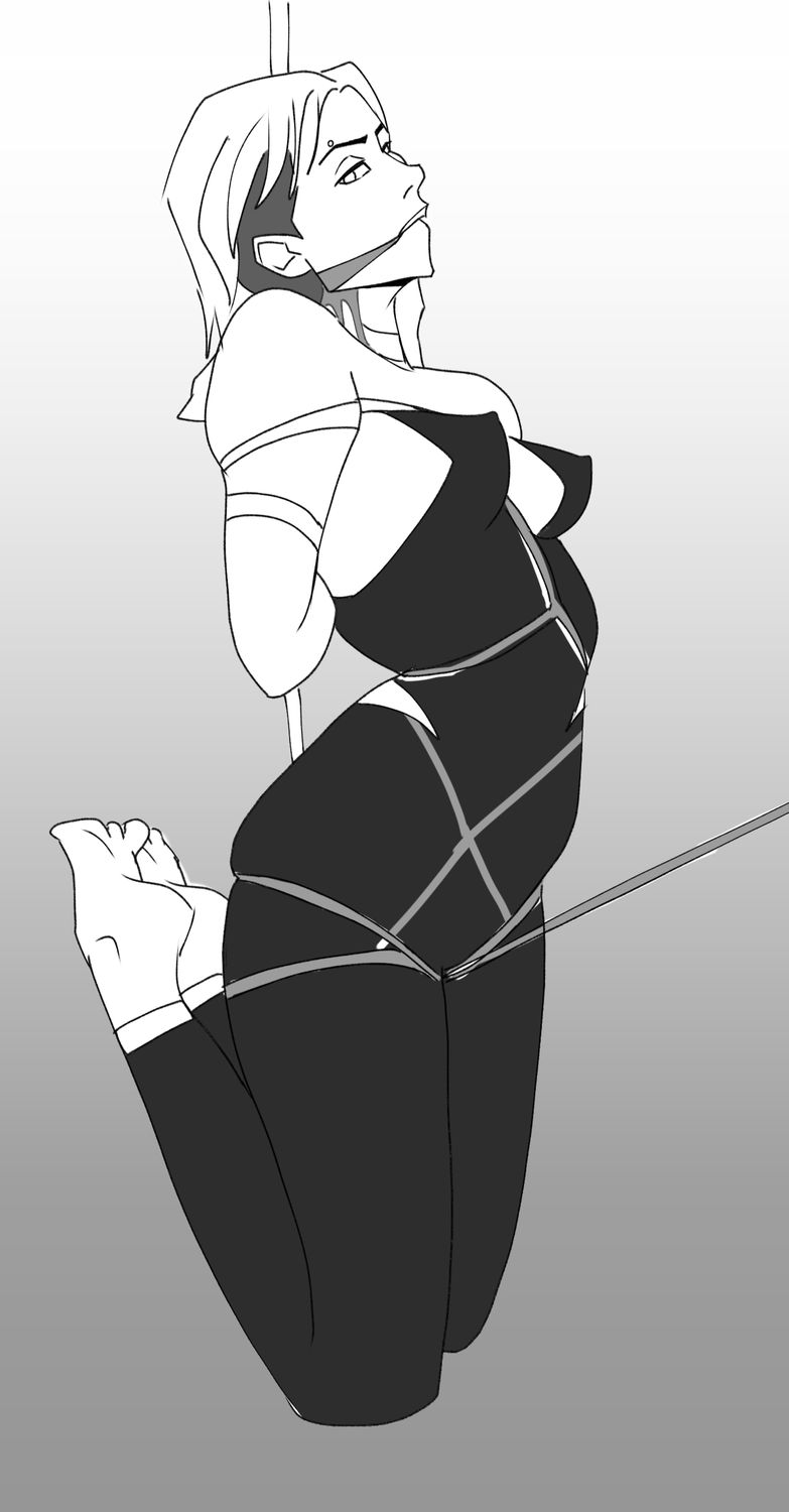 Spider-Gwen Rope Bondage