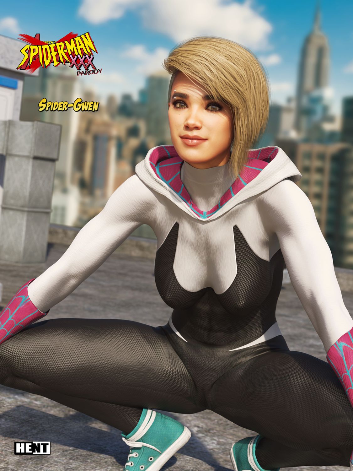 Spider-Gwen Muscular Female