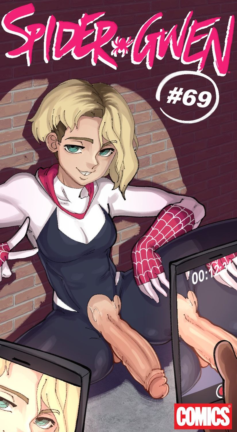 Gwen Stacy and Spider-Gwen Tits Futa Futa Only Futanari Solo Nude