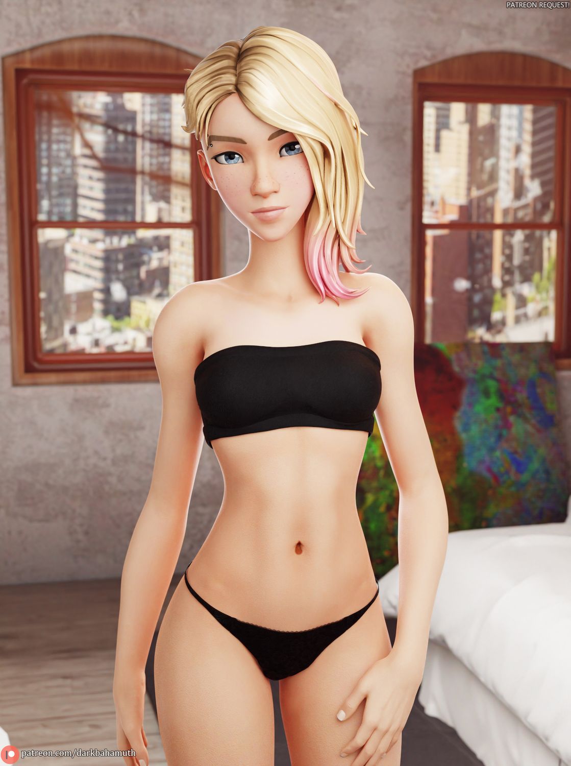 Gwen Stacy and Spider-Gwen Underwear Female Only Solo Panties