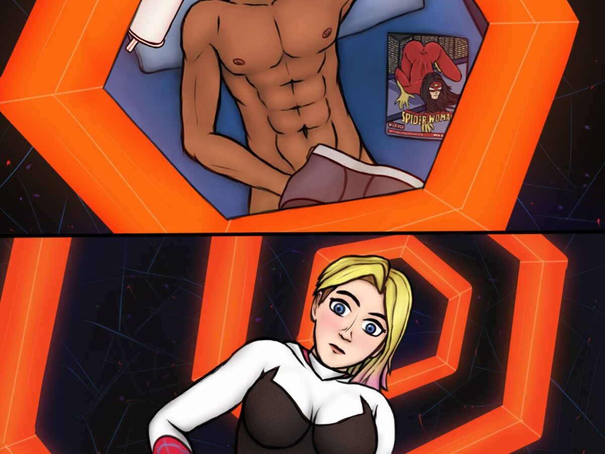 Gwen Stacy and Spider-Woman Nude Male Naked Tits Underwear < Your Cartoon  Porn