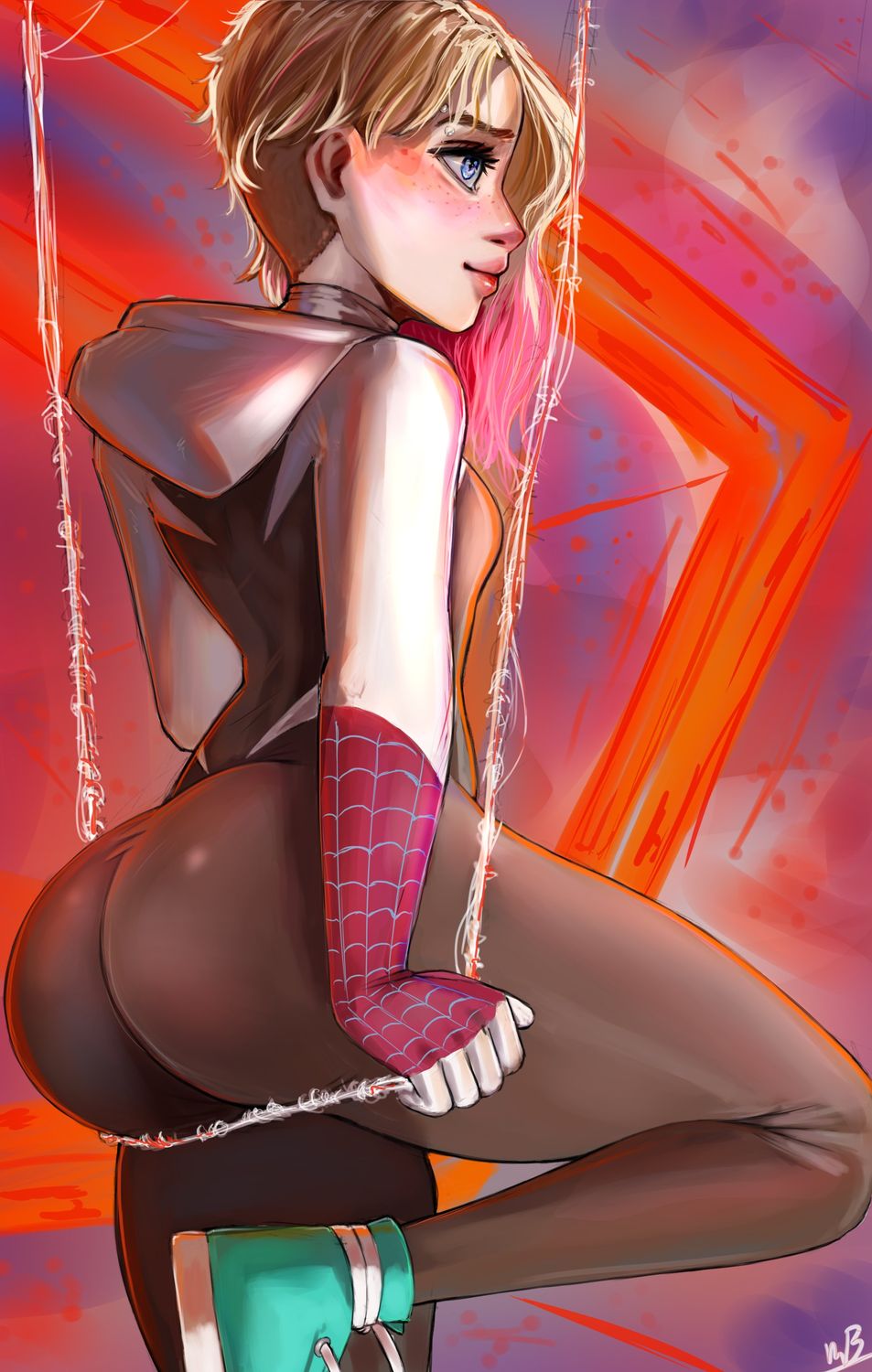 Gwen Stacy Blonde Famous