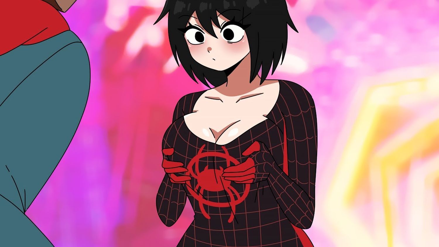 Miles Morales and Peni Parker XXX