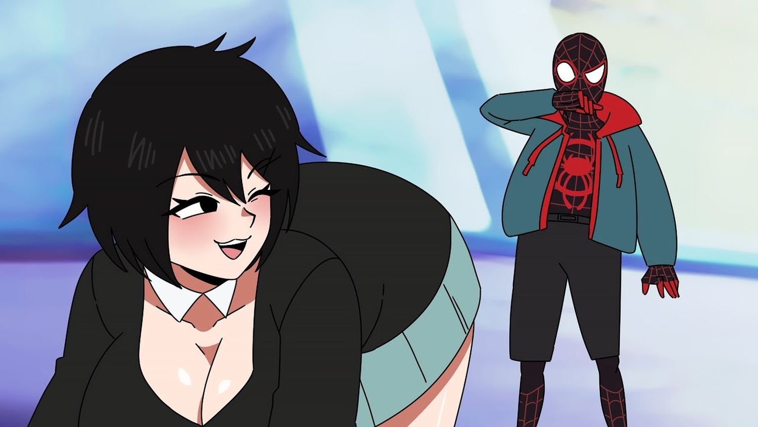 Peni Parker and Miles Morales XXX