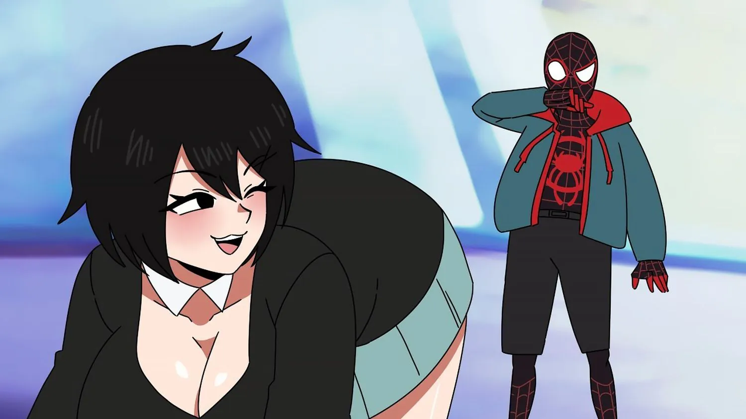 Peni Parker and Miles Morales XXX
