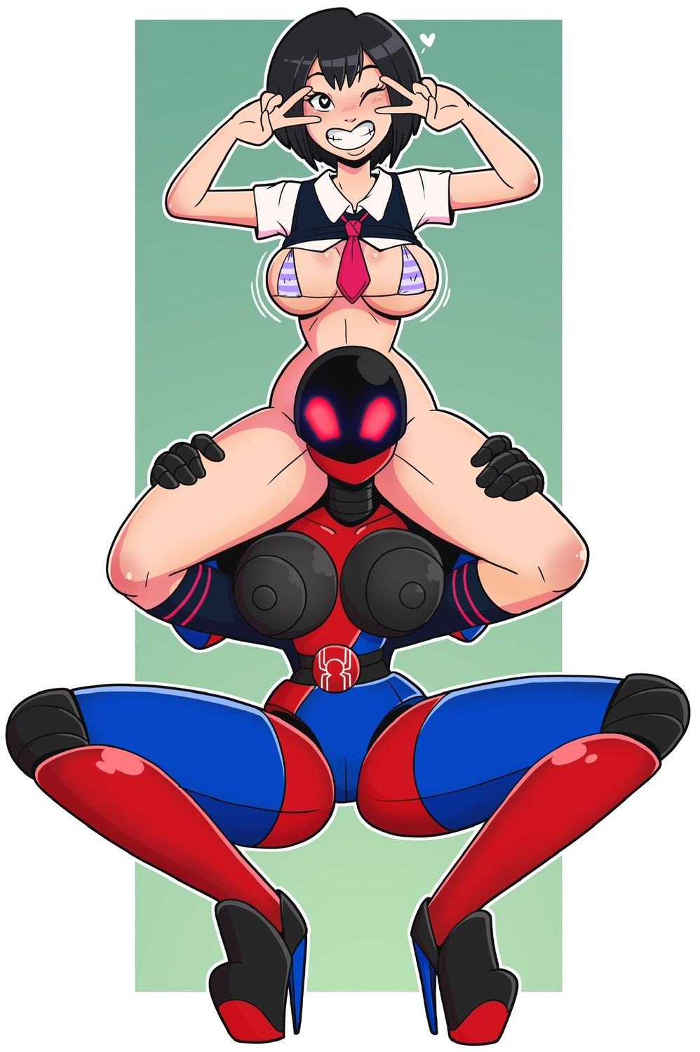 Peni Parker Female Only Transformation