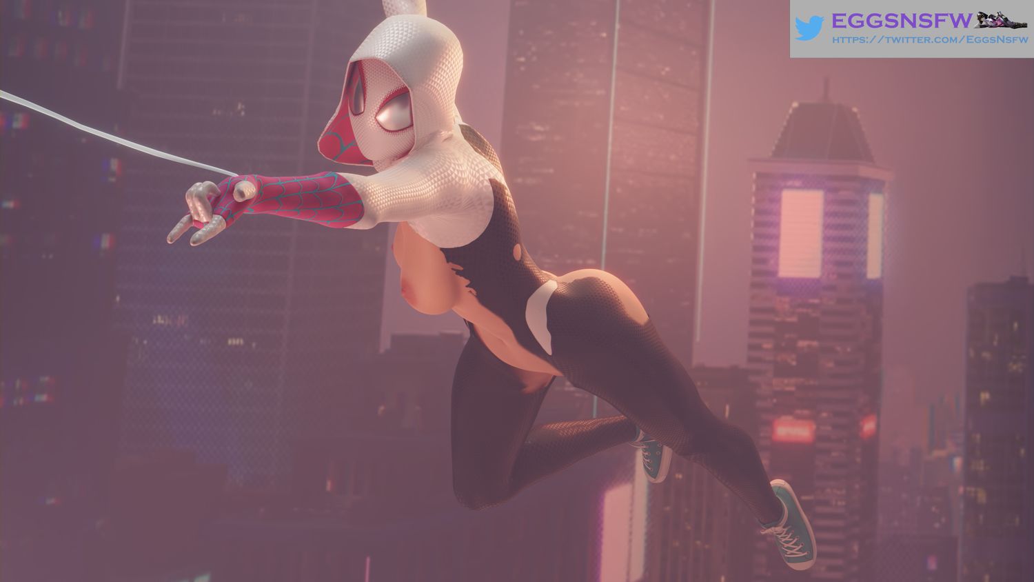 Spider-Gwen and Gwen Stacy Tits